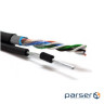 Network cable Merlion FTP 305м КНПЭ (4*2*0,50) [СCA] внешний, тросс, Black (03501)