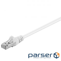 Патч-корд екранований RJ45 SFTP5e 50.0m,patch AWG26 D=5.5mm 2xS Protect,білий (75.09.3487-3) (75.09.3487-3)