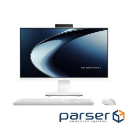 моноблок 23.8FMI/C7-240H/32/1TB SSD/Intel HD/DOS/W KM/White ASUS P440VAK-WPC2960 (90PT03X7-M0AZZ0)