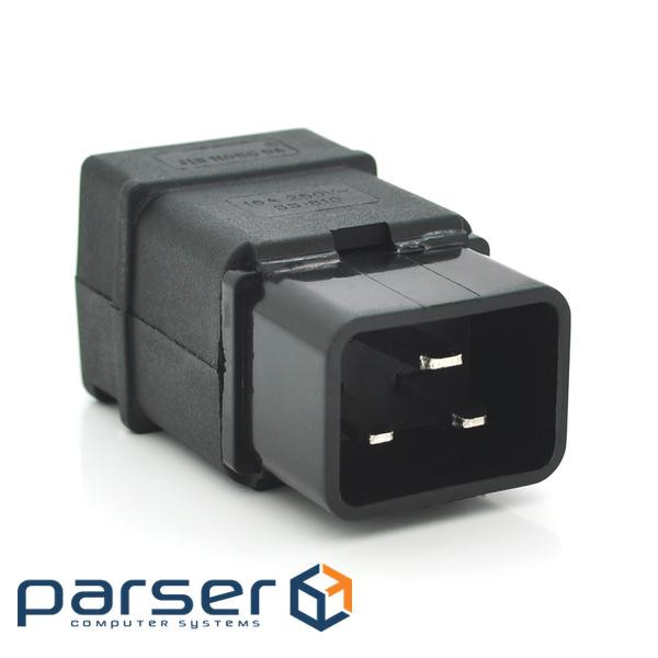 Триконтактний роз&apos,єм IEC320 C20 тато (прямий), 250V, 16A, під викруткове с (YT-IEC320 / SS-810) (YT-IEC320 / SS-810)