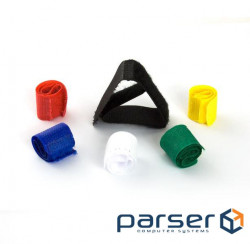 Держатель для кабелю Piko CC-918 6 polyester clasp, set of different colors (1283126476891)