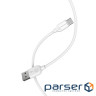 Cable BOROFONE BX14 LinkJet Type-C devices, 3m White (BX14C3W)