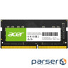 SoDIMM 16Gb DDR4 3200 MHz Acer SD100, Retail (BL.9BWWA.213)