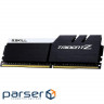 A memory module G. SKILL Trident Z Black/ White 3600MHz DDR4 32GB Kit 2x16GB XMP (F4-3600C17D-32GTZKW)