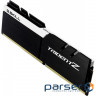 A memory module G. SKILL Trident Z Black/ White 3600MHz DDR4 32GB Kit 2x16GB XMP (F4-3600C17D-32GTZKW)