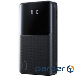 УМБ Joyroom 10000mAh 22,5W PD,QC3.0, 2xUSB-A, USB-C In/Out, Micro USB in, Black (JR-QP191)