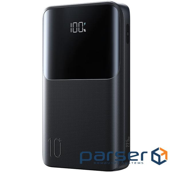 УМБ Joyroom 10000mAh 22,5W PD,QC3.0, 2xUSB-A, USB-C In/Out, Micro USB in, Black (JR-QP191)