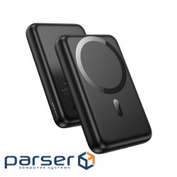 Батарея універсальна HOCO 10000mAh Grace PD/20W Magnetic Black (J141 / 714984)