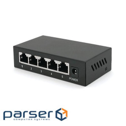 POE комутатор Merlion 4 POE 10 / 100+1 RJ45 10 / 100 зовнішній блок живлення 52V 0,92A (YT26648) 52V 0,92A (YT26648)