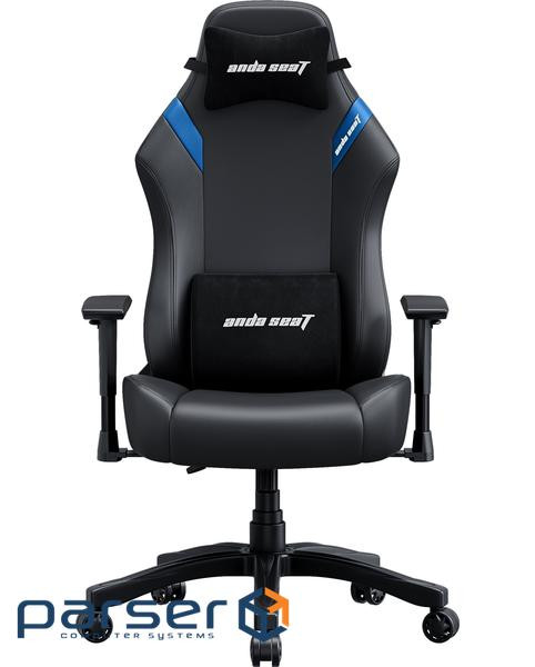 Крісло ігрове Anda Seat Luna Size L Black/Blue (AD18-44-BS-PV)