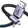 Кабель мультимедійний HDMI M to HDMI micro M 2.0m V2.1 8K60Hz HD164 black Ugreen (15517)