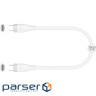 Кабель j5create JUCX17W-N, преміум якість, USB 2.0, C-тато/C-тато,1 м.