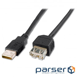 Date cable USB 2.0 AM/AF 3.0m Digitus (AK-300200-030-S)
