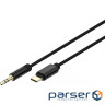 Кабель Cablexpert CCA-CM3.5M-1.5M, Type-C - стерео-аудіо 3.5 mm 3.5 mm