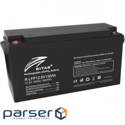 Акумуляторна батарея RITAR LiFePO4 R-LFP 12.8V 150Ah (12.8В, 150Агод ) (R-LFP12.8V150Ah)