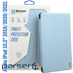 Чохол до планшета BeCover Tri Fold Soft TPU Silicone Apple iPad 10.2 2019/2020/2021 Light Blue (708515)