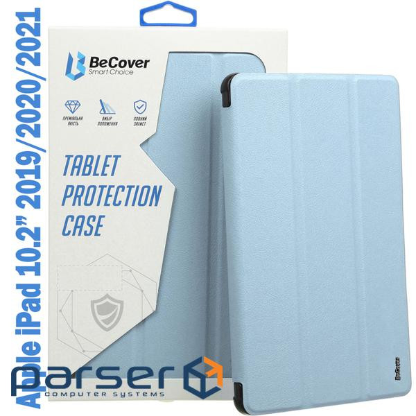 Чохол до планшета BeCover Tri Fold Soft TPU Silicone Apple iPad 10.2 2019/2020/2021 Light Blue (708515)