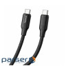 Дата кабель USB-C to USB-C 2.0m 3A 60W TPE embossed black ColorWay (CW-CBPDCC102-BK)