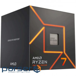 CPU AMD Ryzen 7 7700 w/Wraith Prism 3.8GHz AM5 (100-100000592BOX)
