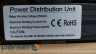 Power block Kingda 19" 1U 8xSchuko, switch, cable 2m (KD-PDU-GM-1U-P8)