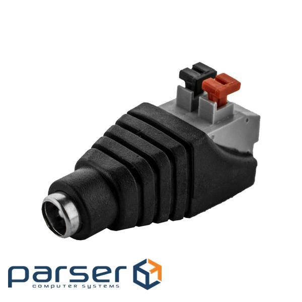 Конектор живлення GV-DC (female) clip 100 шт (12536)