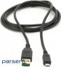 Дата кабель USB 2.0 Micro 5P to AM 1.0m Cablexpert (CC-mUSB2D-1M)