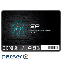 SSD Drive Silicon Power 480GB SSD 2.5 Velox series S55 SATA III MLC 7mm (SP480GBSS3S55S25)