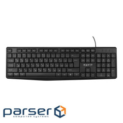 Клавіатура Havit KB206 USB UA Black (HV-KB206-BK)