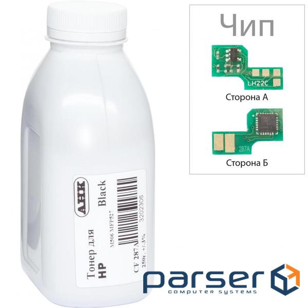 Тонер HP LJ M506 MFP527 250г Black +chip AHK (3202734)