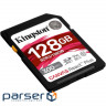 Карта пам'яті Kingston 128GB SDXC C10 UHS-II U3 R300/W260MB/s (SDR2/128GB)