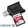 Карта пам'яті Kingston 128GB SDXC C10 UHS-II U3 R300/W260MB/s (SDR2/128GB)