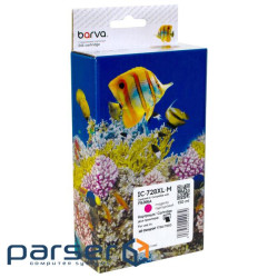Картридж Barva HP 728XL/F9J66A, ver. U1-U30, 130 мл, Magenta (IC-728XL-M)