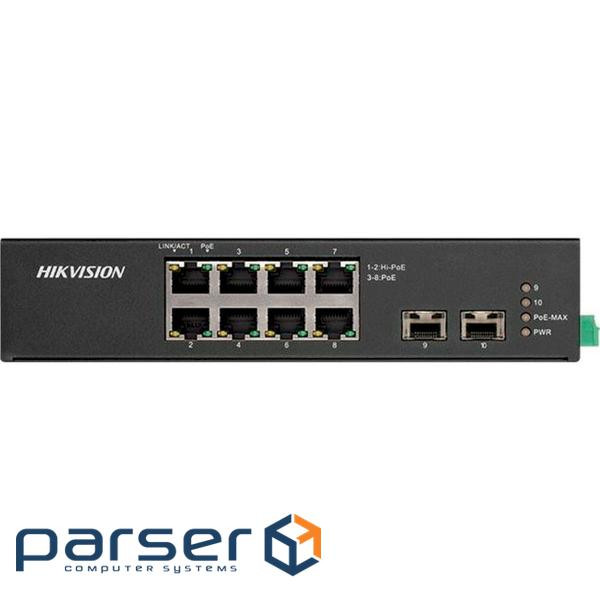 Комутатор HIKVISION DS-3T0510HP-E/HS