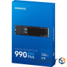 Накопичувач SSD M.2 (2280) 2TB Samsung 990 EVO Plus (PCIe 5.0 /NVMe) (MZ-V9S2T0BW)