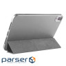 Чeхол-книжка BeCover Tri Fold Soft TPU для Apple iPad Mini 7 2024 8.3" Gray (712446)