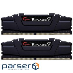 Модуль пам'яті G. SKILL Ripjaws V Classic Black DDR4 3200MHz 64GB Kit 2x32GB (F4-3200C16D-64GVK)