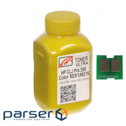 Тонер HP CLJ Pro 200/M251/M276n (131A) Yellow+chip AHK (1505160/1500738)