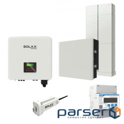 Solax 4.4 kit: 15 kW three-phase hybrid inverter, with 6.2 kWh battery (21323)
