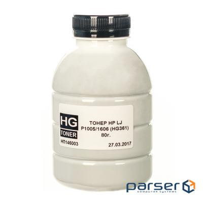 Toner HP LJ P1005/1606, 80 г HG (HG361-080)