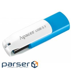 USB flash drive Apacer 32GB AH357 Blue USB 3.1 (AP32GAH357U-1)