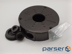 Монтажна коробка для камер UMK D-112, IP66, захист від ультрафіолету, (112х34мм) чорна, пл (YT31604) (YT31604)