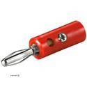 Штекер FreeEnd-Banana,/M 4mm Nickel Red з гвинтом,червоний (75.01.1375-1)