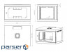 Шафа настінна CSV Wallmount Lite 18U-450 (перф)