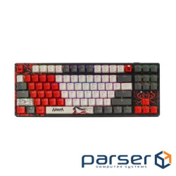 Механічна ігрова бездротова клавіатура Bloody WS87 (Naraka)