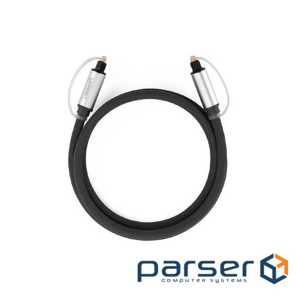 Кабель мультимедійний Optical Toslink 1.5m AV108 black Ugreen (10542)