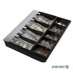 Adesso Accessory MRP-13CD-TR 13" POS Cash Drawer tray with coins and bills Case Retail