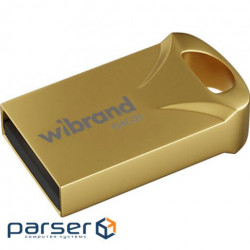 Флешка WIBRAND Hawk 64GB USB2.0 Gold (WI2.0/HA64M1G)