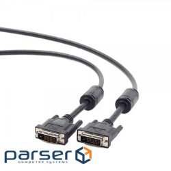 Кабель мультимедійний DVI to DVI 24+1pin, 1.8m Cablexpert (CC-DVI2-BK-6)