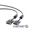 Кабель мультимедійний DVI to DVI 24+1pin, 1.8m Cablexpert (CC-DVI2-BK-6)