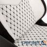 Крісло геймерське NOBLECHAIRS Epic White/Black (GAGC-085) (NBL-PU-WHT-001)